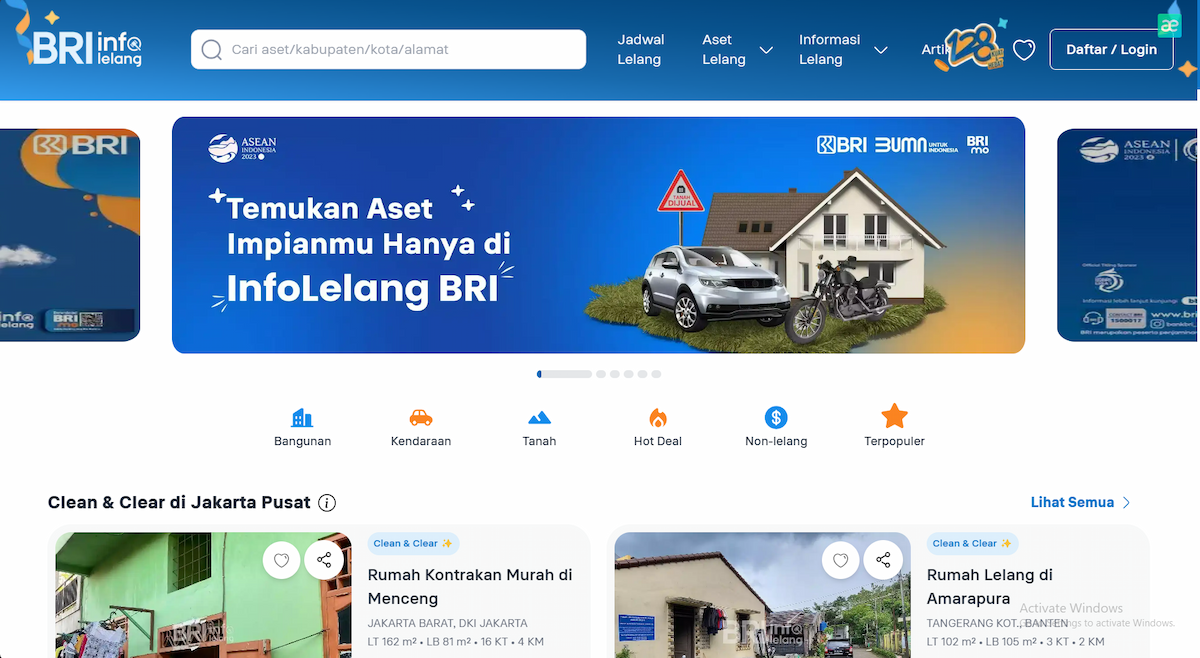 Infolelang Web